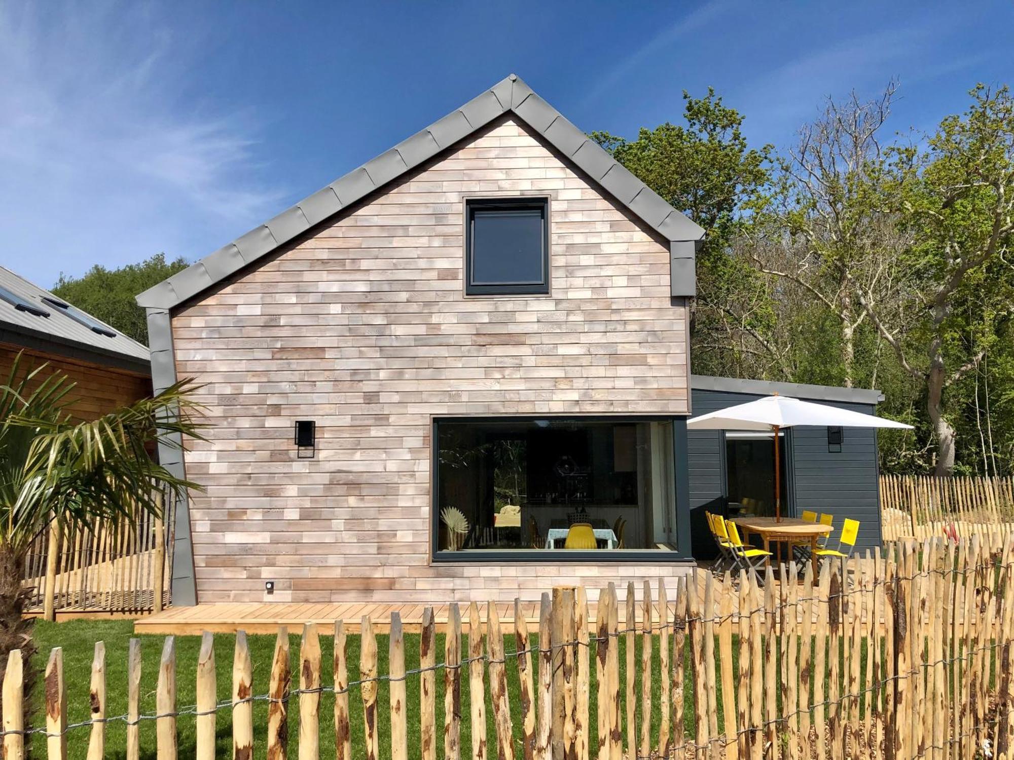 Les Cabines Du Bout Du Monde - Cabine Duplex , Votre Maison De Vacances De Haut Standing A Crozon Exterior foto